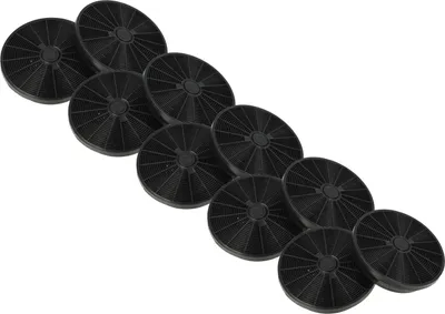 Produktbild von vhbw 10x Aktivkohlefilter Ersatz für ATAG FWK145, 1160665, 723390, 8013627 für Dunstabzugshaube