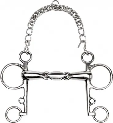 Immagine prodotto di FEELING Pelham anatomico con staffe lunghe, misura: imboccatura 135 mm, spessore dell'imboccatura 21 mm