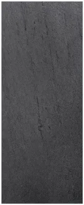 Produktbild von Wallario Memoboard Magnettafel aus Glas, Größe 32 x 80 cm, Motiv Schwarze Schiefertafel Optik - Steintafel