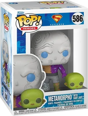 Productafbeelding van Superman Funko Pop! Vinylfiguur met Metamorf en Baby Joey