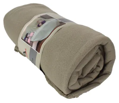 Produktbild von Decke Fleecedecke 130x170cm Polarfleece 14 versch. Unifarben Wohndecke