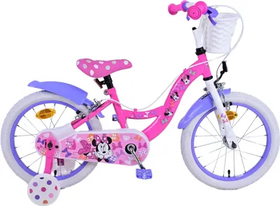 Produktbild von VOLARE Kinderfahrrad  Disney Minnie, 16  Zoll, ohne Rücktrittbremse