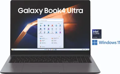 Produktbild von Notebook Galaxy Book4 Ultra, Moonstone Gray, 16 Zoll, WQXGA+, i7-155H, 16GB, 512GB SSD, RTX 4050