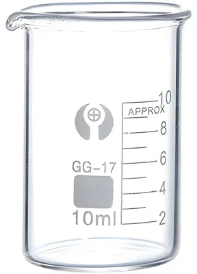 Obrázok produktu pre Sada odmerných valčekov Messzylinder, 10 ml, z borosilikátového skla, priehľadné, s odmerkou, vhodné do kuchyne a laboratória