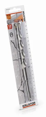 Immagine prodotto di Trapano SDS-plus per calcestruzzo pietra muratura ø 18 mm lunghezza 210 mm acciaio per utensili - ø 18 mm - lunghezza 210 mm