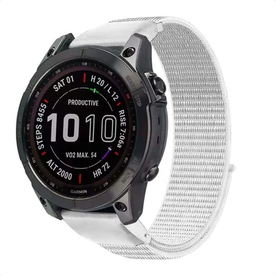 Immagine prodotto di Garmin Fenix 5s, Garmin Fenix 6s, Garmin Fenix 7s, Garmin Fenix 8 - 43 mm Cinturino: imoshion QuickFit® Nylon per Garmin Watch
