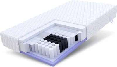 Produktbild von Matratze KEPLER 80x200 cm Taschenfederkern Höhe ca. 20 cm H2 H3 Premium Jersey Bezug