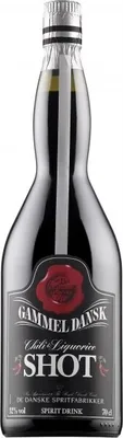 Produktbild von Gammel Dansk Chili Lakrids Shot 32% Vol. 0,7L