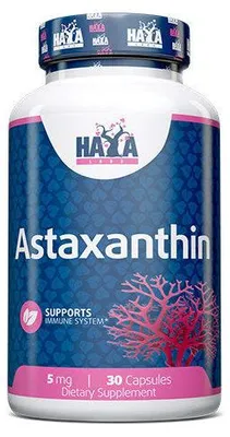 Obrázok produktu pre Haya Labs Astaxanthin 5 mg, 30 kapsl