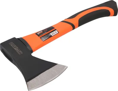 Produktbild von Profi Beil  Axt mit Fiberglasstiel 600 g  Spaltaxt Holzspalter Spaltbeil