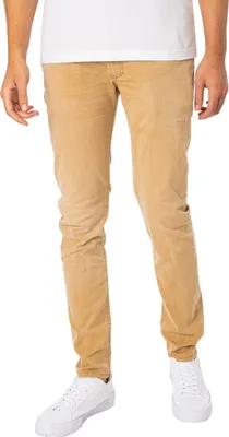 Produktbild von Diesel 1979 Schlankere Röhrenjeans, Beige 30W x 32L