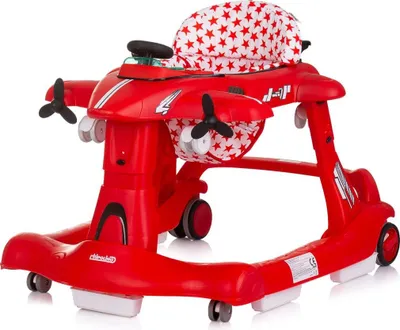 Produktbild von CHIPOLINO Chodtko interaktives Flugzeug 3in1 Rot