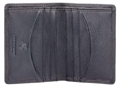 Obrázek produktu pro Pánská peněženka Visconti z přírodní kůže černá RFID 10,5 x 8,5 cm