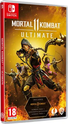 Produktbild von Nintendo Games Switch Mortal Kombat 11 Ultimate Code In Box Golden PAL Golden PAL