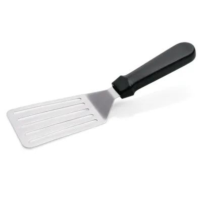 Produktbild von Wender / Pfannenwender, Edelstahl / Poly, 29 cm Länge, 12 x 8,5 cm Laffe, geschlitzt