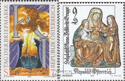 Produktbild von Briefmarken Österreich 1999 Mi 2289,2291 (kompl.Ausg.) postfrisch Tag der Briefmarke