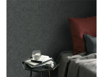Produktbild von Erismann Vliestapete 10377-15 Fashion for Walls 4 uni schwarz 10,05 x 0,53 m