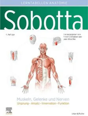 Obrázok produktu pre Sobotta Lerntabellen Anatomie Muskeln, Gelenke und Nerven