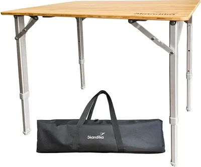 Produktbild von Skandika Campingtisch Tolja aus Bambus (65×50×65 cm)
