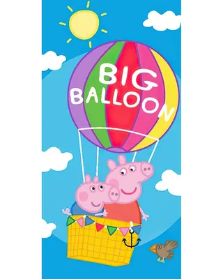 Produktbild von Strandbadetuch 70x140 Peppa Pig
