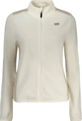 Produktbild von Stylische Damen Fleecejacke mit Kontrastdetails und Reißverschluss