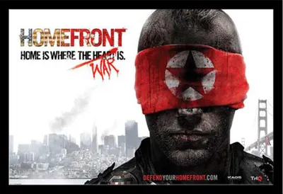 Image de Homefront - Poster - Blindfold + cadre amovible, Shinsuke® Maxi MDF noir, vitre acrylique