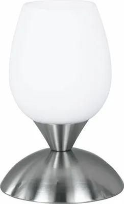 Obrázok produktu pre Stolná lampa strieborná s dotykovou funkciou, Ø12cm H18cm - R59441007