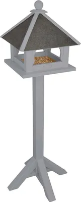 Produktbild von Esschert Design Futterhaus grau; CF55G