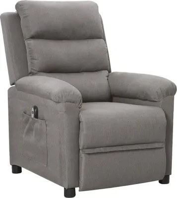 Obrázok produktu pre vidaXL Relaxačné kreslo Electric Light Grey Fabric