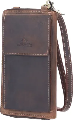 Produktbild von The Skandinavian Brand Leder Multifunktions-Umhängetasche braun
