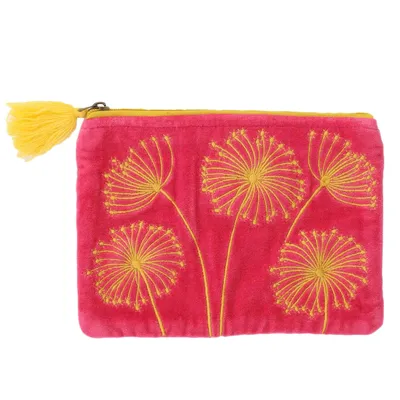 Produktbild von Samttäschchen Dandy für Make-up Schmuck Geld etc. mit Reißverschluss ca. 21 x 15 cm