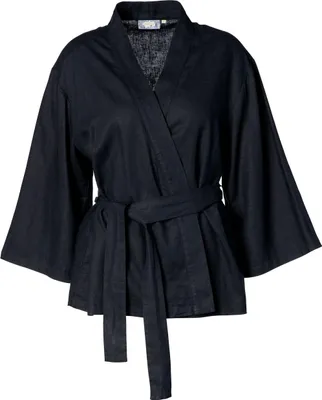 Produktbild von Essenza Mina Uni Kimono short Farbe Anthracite Größe L