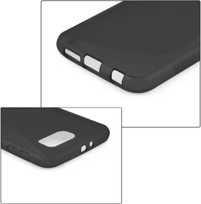 Produktbild von Schutzhülle für Samsung Galaxy S6 S Line Hülle Cover Bumper Case Tasche Schwarz