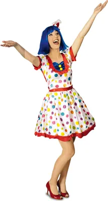 Produktbild von Kostüm Clown Punkte Dame Größe: 36-38