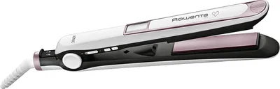 Produktbild von Rowenta SF7460, Glätteisen, Warm, 170 °C, 200 °C, 30 s, Pink, Weiß