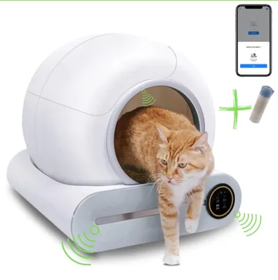 Produktbild von Selbstreinigende Katzentoilette XXL (automatisch) - WOP - Kattoilette