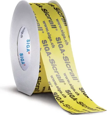 Produktbild von Siga Klebeband Sicrall 40 m x 6 cm gelb