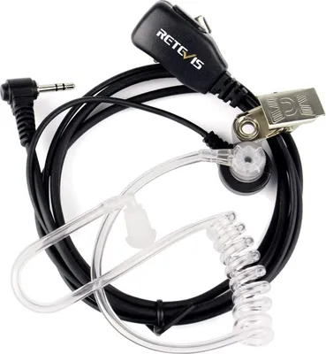 Immagine prodotto di Revivis eam101 Radio Devices Headset, compatibile con Walkie Talkie RT45, Motorola TlKR T92 H2O, T82 Extreme T62 T80 Extreme, Walkie Talkie Headset, 1 PIN 2.5mm OHRPHONES auricolare di sicurezza (1 pezzo)