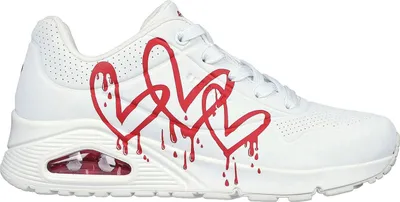 Produktbild von SKECHERS Uno - Dripping In Love Schuhe Damen weiss 37