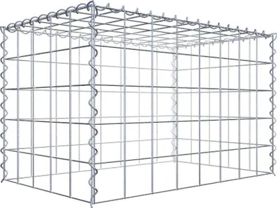 Obrázek produktu pro Přídavný gabion typ 3 80 cm x 50 cm x 50 cm (D x V x H), velikost ok 10 cm x 10 cm, spirála