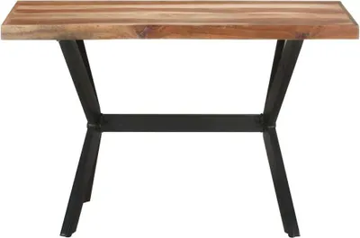 Immagine prodotto di vidaXL Tavolo da pranzo 120x60x75 cm in legno massiccio color miele