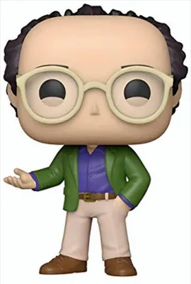 A Funko Pop! vinyl figure of George Costanza from Seinfeld.