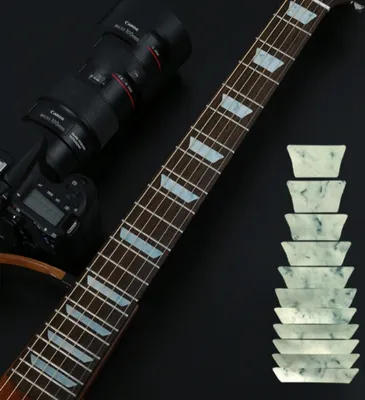 Immagine prodotto di INF Adesivi per tastiera per chitarra acustica ed elettrica Modello 4