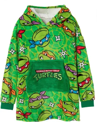 Produktbild von Teenage Mutant Ninja Turtles - Kapuzendecke für Jungen NS7280 (122-128) (Grün)
