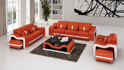 Obrázek produktu pro Sedací Souprava 3+1 Místná Designová Pohovka Čalounění