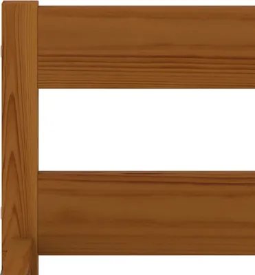 Obrázek produktu pro vidaXL Postel z masivu Honey Brown Pine 100x200 cm