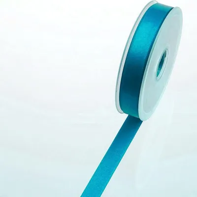 Produktbild von Satinband türkis -  15 mm - 25 m - 43115 072-R