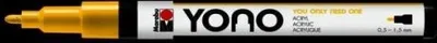 Obrázok produktu pre Akrylový popisovač YONO 0,5-1,5 mm - žltý