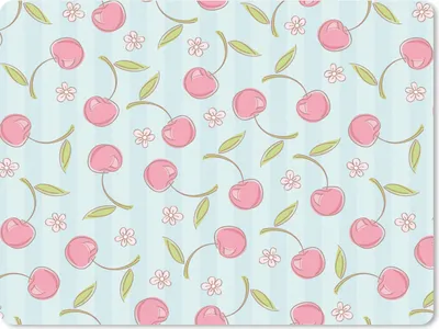 Produktbild von MuchoWow® Mauspad Mousepad Muster - Kirschen - Sakura 40x30 cm - Mousepads - Maus Mat - Pad - Mausunterlage - Anti Rutsch
