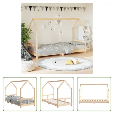 Zdjęcie produktu dla Łóżeczko Living Store 80x200 cm z litego drewna sosnowego